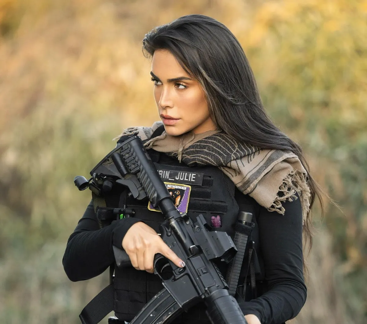 Potret Tentara Wanita Israel Berjuluk Queen Of Guns Cantik Tapi Berbahaya