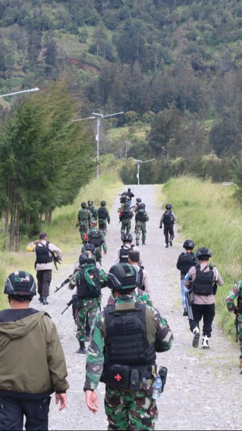 5 Anggota KKB Papua Tewas Baku Tembak dengan TNI-Polri, Seorang di Antaranya Komandan Batalyon