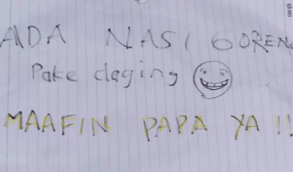Merasakan Maaf dari Seorang Ayah