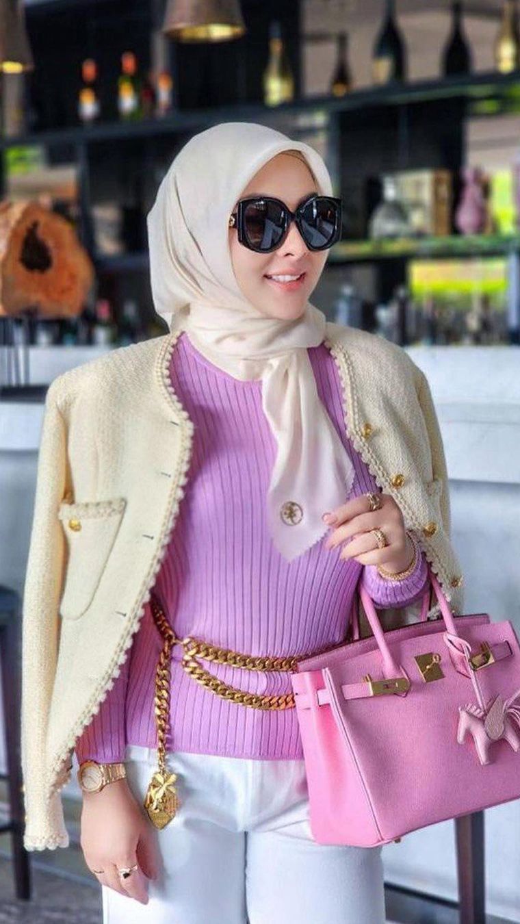 Total Harga Style Cincin Tumpuk Bertabur Berlian Syahrini 