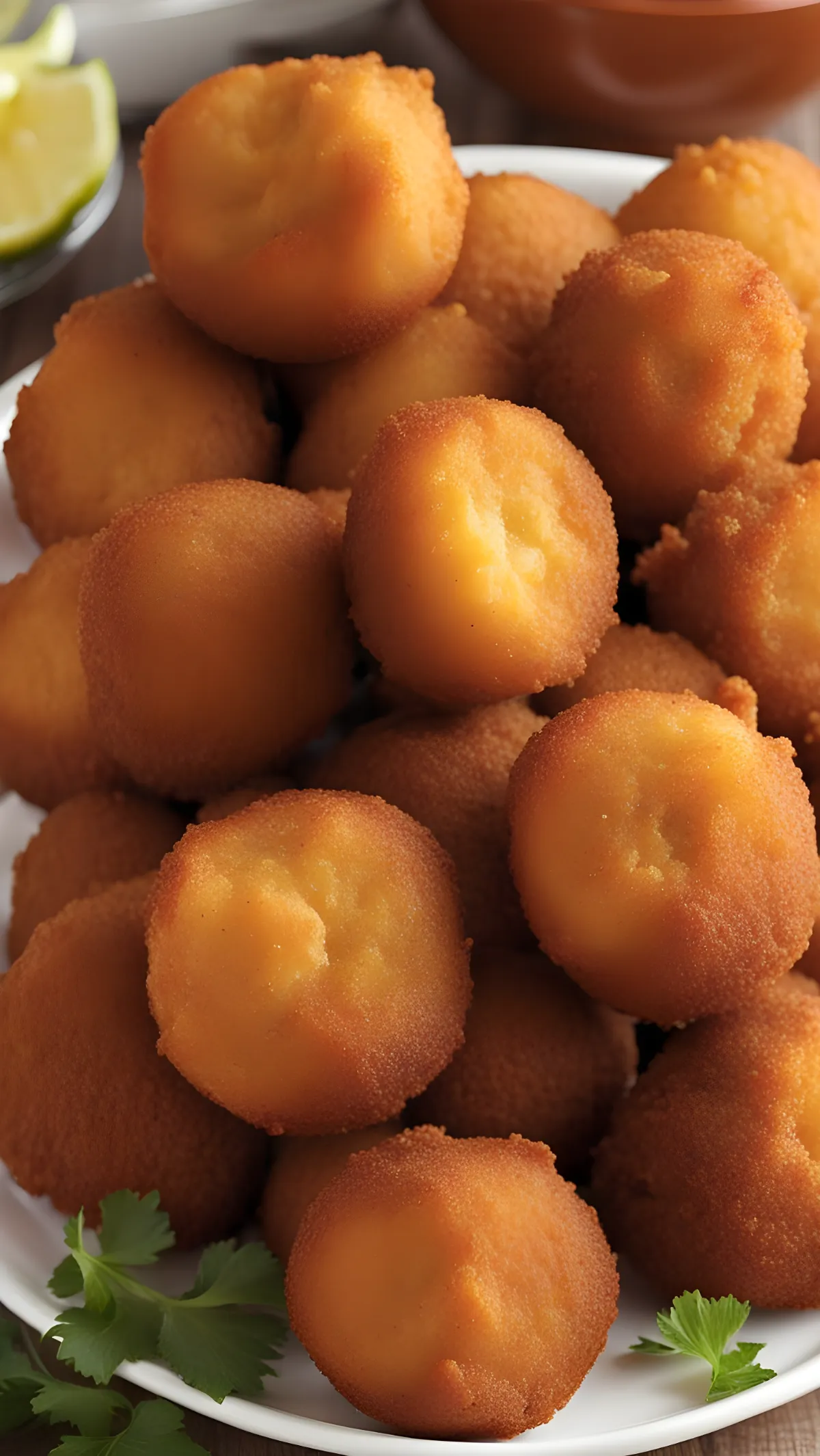 Bacon and Green Onion Hush Puppies Recipe<br>
