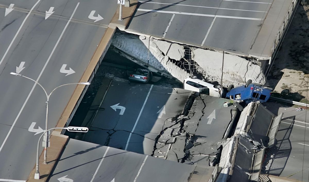 Highway 19 Overpass (Jalan Layang di Laval, Quebec, Canada)
