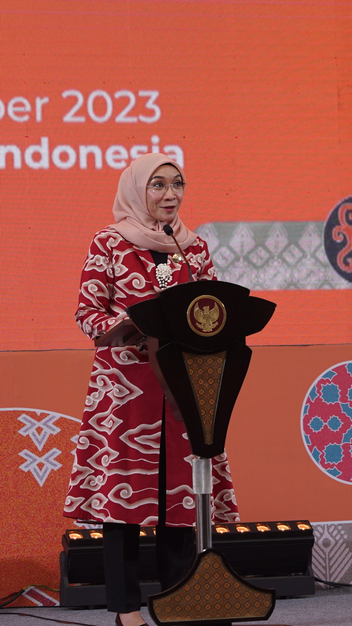 Hari Batik Nasional 2023, Wury Maruf Amin: Batik Boleh Mendunia, Tapi Tetap Milik Indonesia