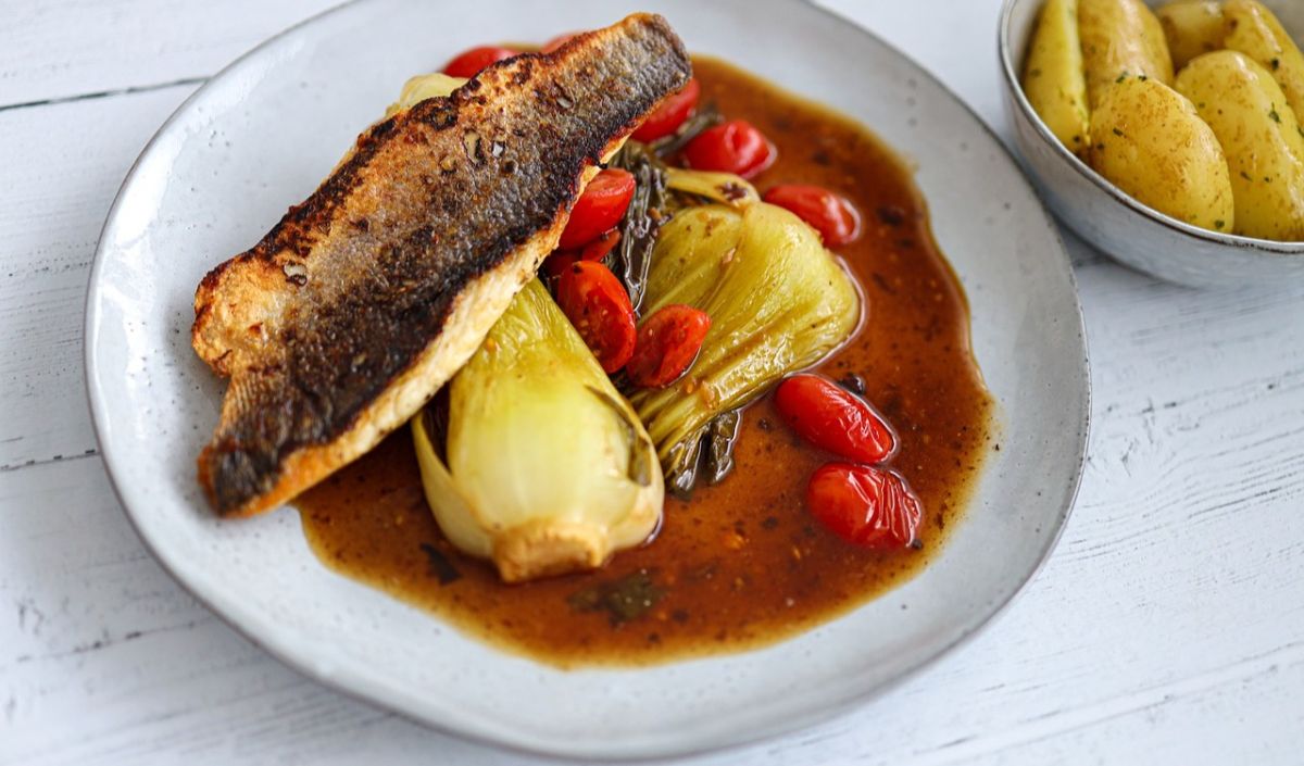 B. Pan-Seared Sea Bass Recipe