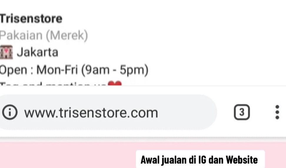 Jual Produk Lewat Instagram dan Website Pribadi