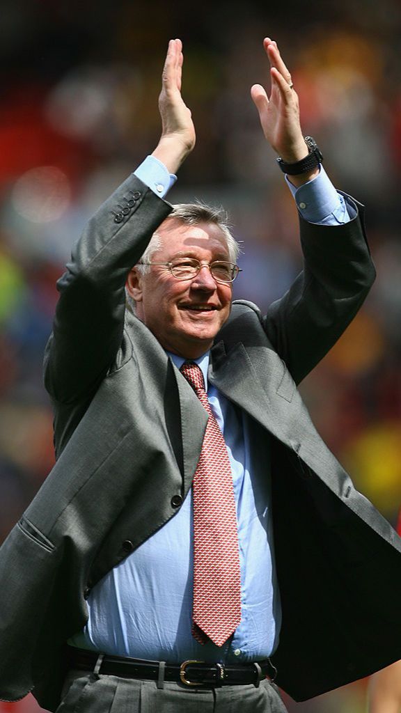 Sir Alex Ferguson is a Scottish former Manchester United coach. 