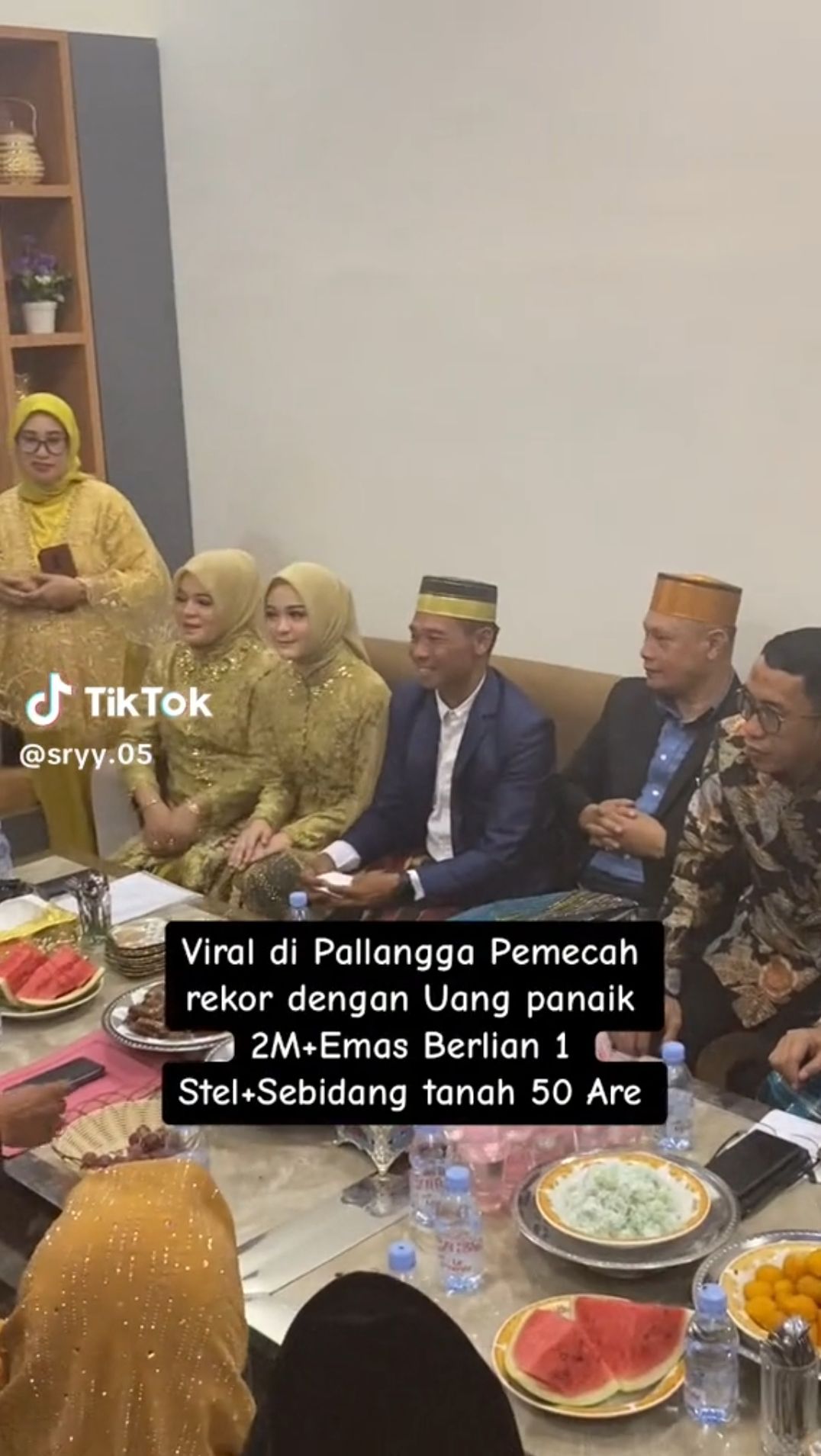 Viral Lamaran dengan Uang Panai 2 M, Set Perhiasan Berlian, dan Tanah 50 Are,  Ternyata Bukan Orang Sembarangan