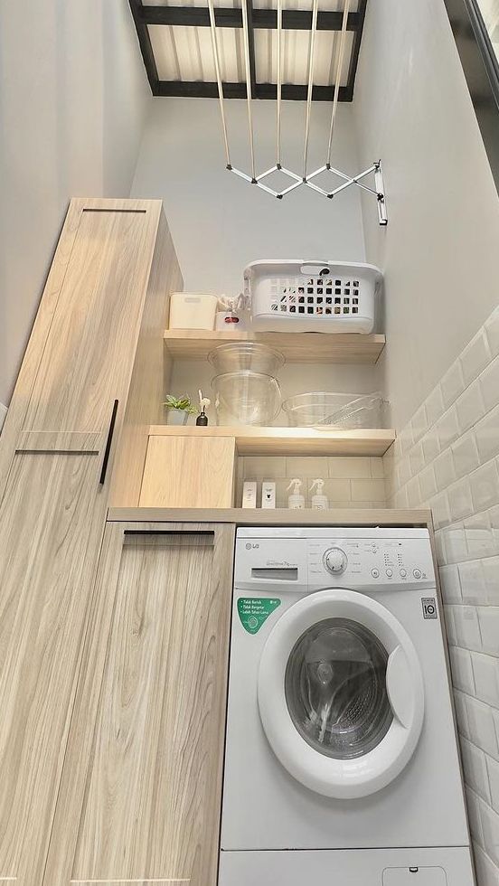 Model Ruang Cuci Kekinian Mungil tapi Rapi, Lihat Detailnya