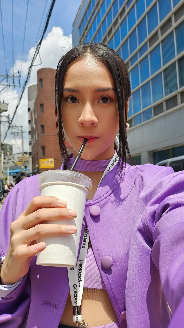 Anya Geraldine Cosplay Ala Anime Jepang Mai Shiranui Penampilan Bikin