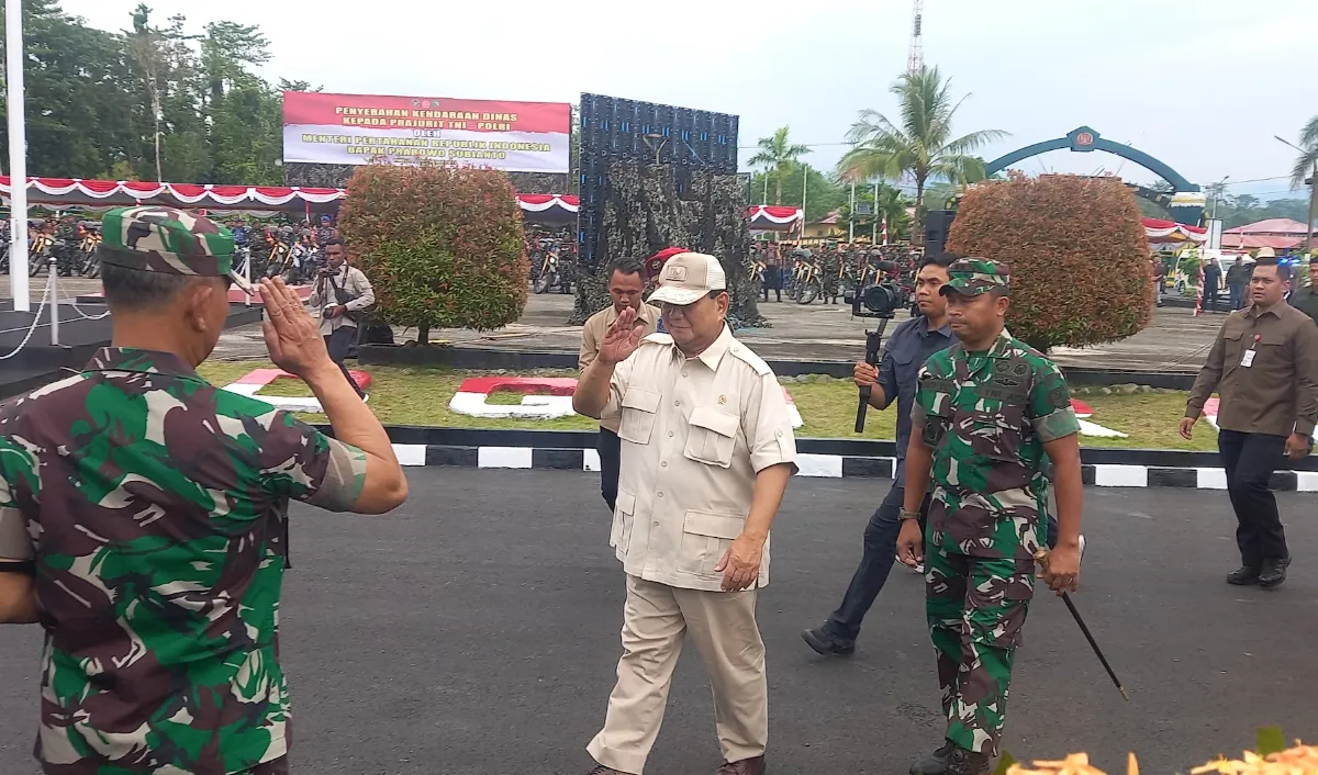 6. Menteri Pertahanan Prabowo Subianto