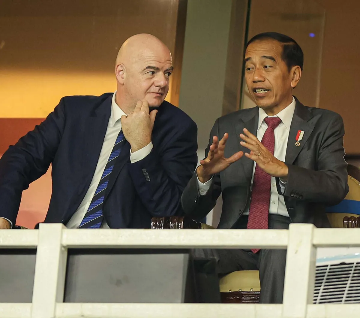 FOTO: Kemeriahan Upacara Pembukaan Piala Dunia U-17 Disaksikan Langsung Jokowi dan Presiden FIFA