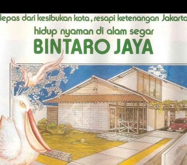 Potret Brosur Perumahan Mewah di Bintaro Tahun 1984 Bikin Elus Dada, Harganya Sudah Bikin Geleng Kepala