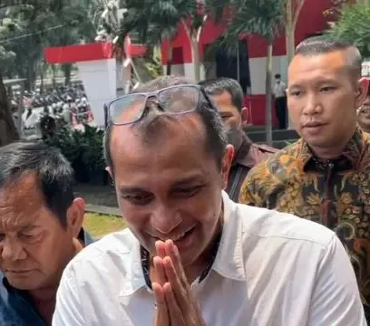 Jadi Tersangka Gratifikasi KPK, Eddy Hiariej Tetap 'Ngantor' di Kemenkum HAM