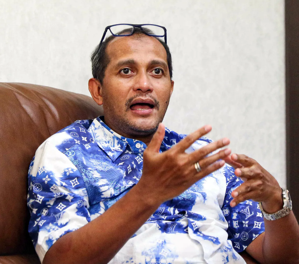 Jadi Tersangka Gratifikasi KPK, Eddy Hiariej Tetap 'Ngantor' di Kemenkum HAM