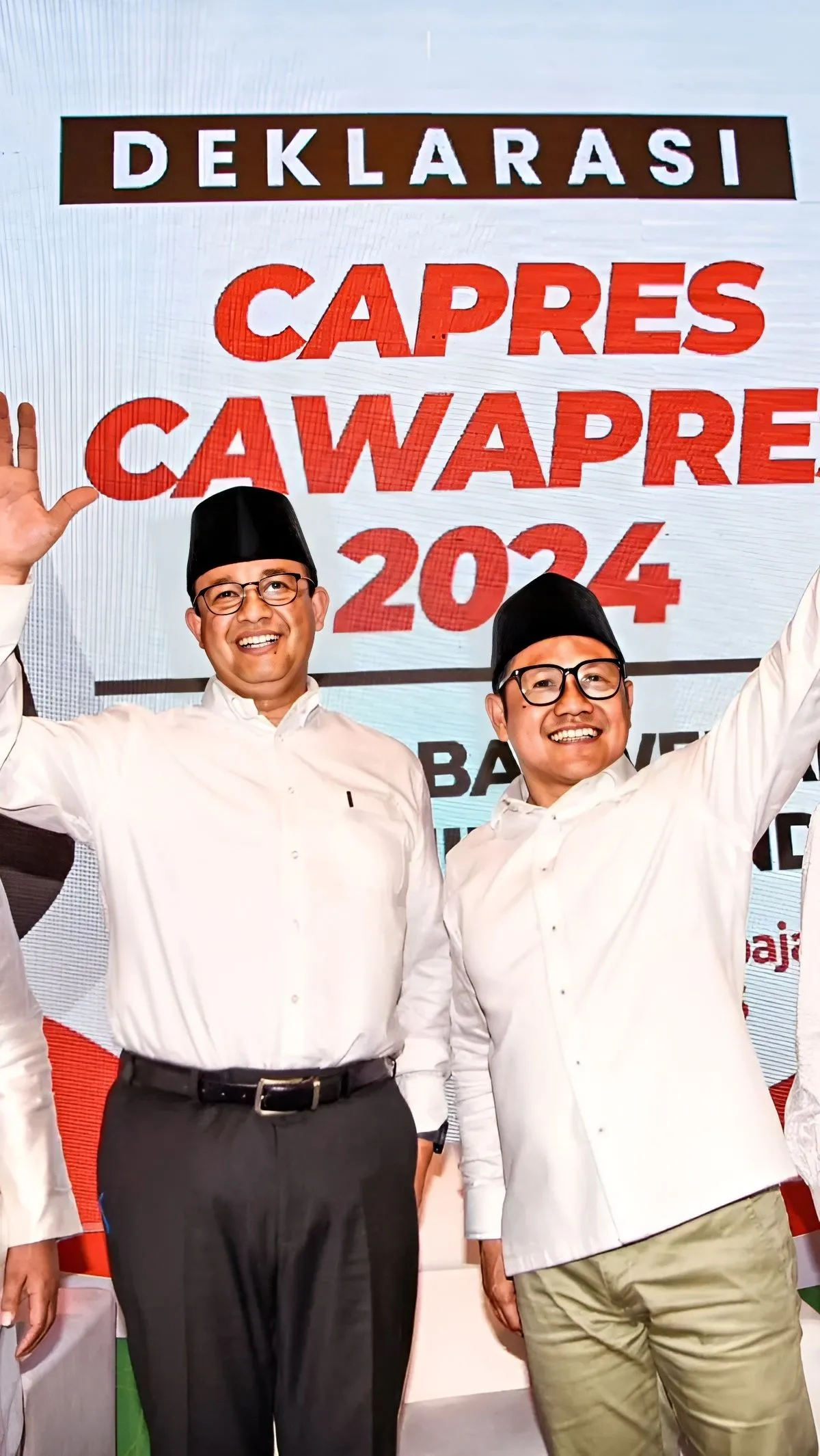 Anies Baswedan - Muhaimin Iskandar Nomor Urut Satu di Pemilu 2024