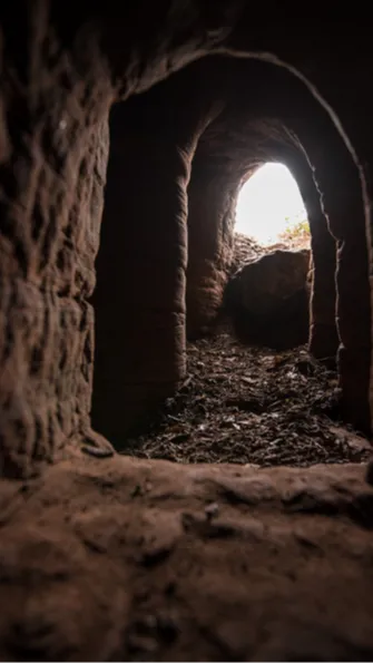 A Rabbit Hole that Leads to the Knights Templar Cave and 700 Years of History