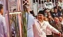Prabowo Tos dengan Cak Imin