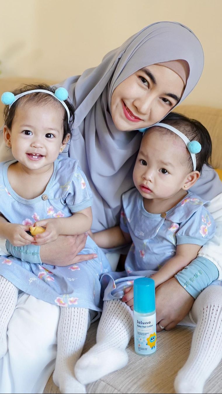 Gemoy Maksimal, Potret Lucunya Putri Kembar Annisa Rahma dan Anandito