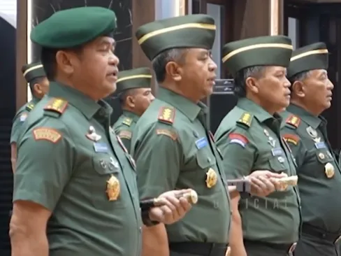Para Jenderal TNI AD Kumpul Lapor ke Kasad Jenderal Agus Subiyanto, Ada Apa?