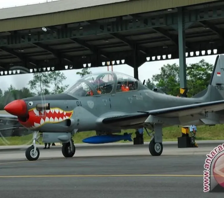 Ini Spesifikasi Pesawat Super Tucano Milik TNI AU yang Jatuh di Pasuruan