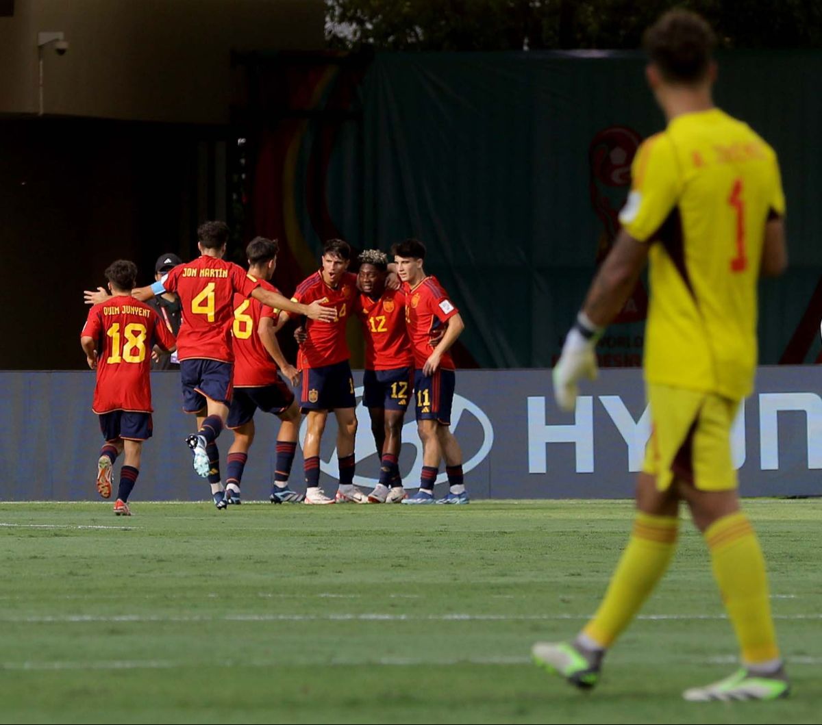 FOTO: Tahan Imbang Spanyol, Uzbekistan Jaga Kans ke 16 Besar Piala Dunia U-17