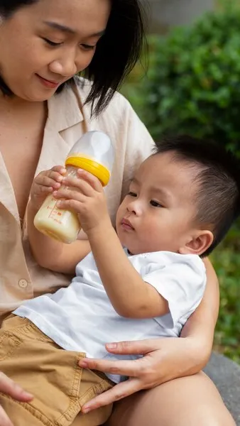 Pemberian ASI Campur Susu Formula Saat Tidak di Rumah
