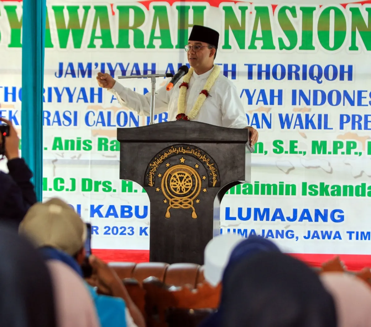 Anies bersama cawapresnya Muhaimin Iskandar berjanji akan mengatakan mana yang benar adalah benar, yang salah adalah salah. Jangan sampai dicampuradukan.