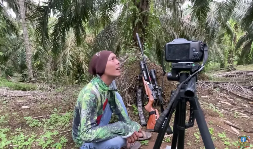 Sang sniper mengaku, meski ia berburu biawak ia tidak menjadikan dagingnya sebagai konsumsi.