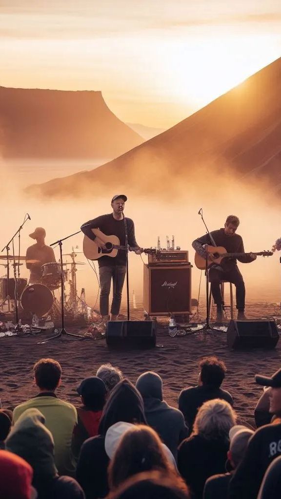 Begini Gambaran Foto AI jika Coldplay Manggung di Bromo, Keren Banget