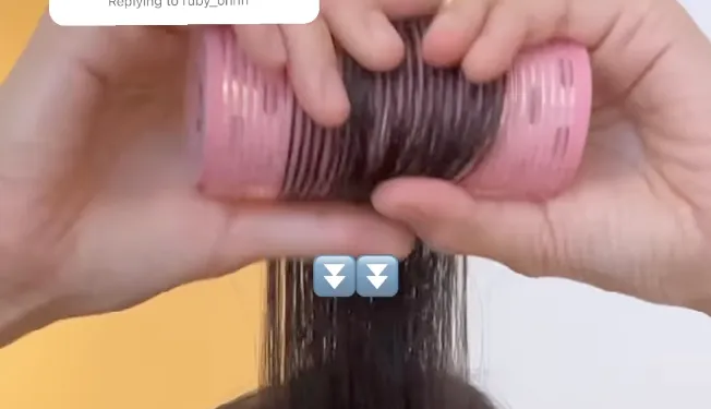 3. Pakai Hair Roller