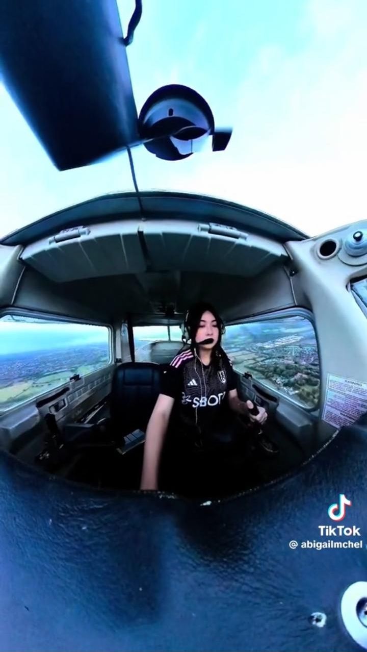 Sosok Abigail Michelle, Pilot Berdarah Indonesia yang Viral usai Bawa Pesawat Sendiri Buat Nonton Bola di London