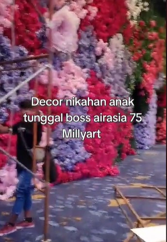 Dekorasi Bak Taman Bunga