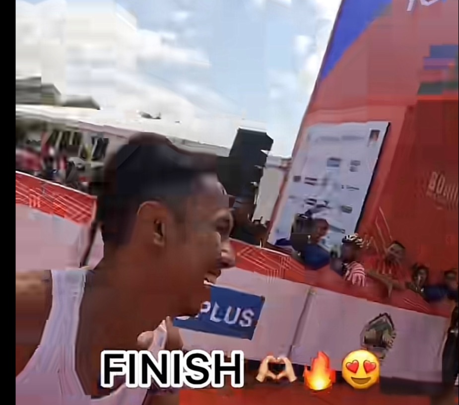 Viral Momen Pria Ikut Maraton 42 KM, Lari Santai Dapat Sorakan Suporter Bak Pemain Bola