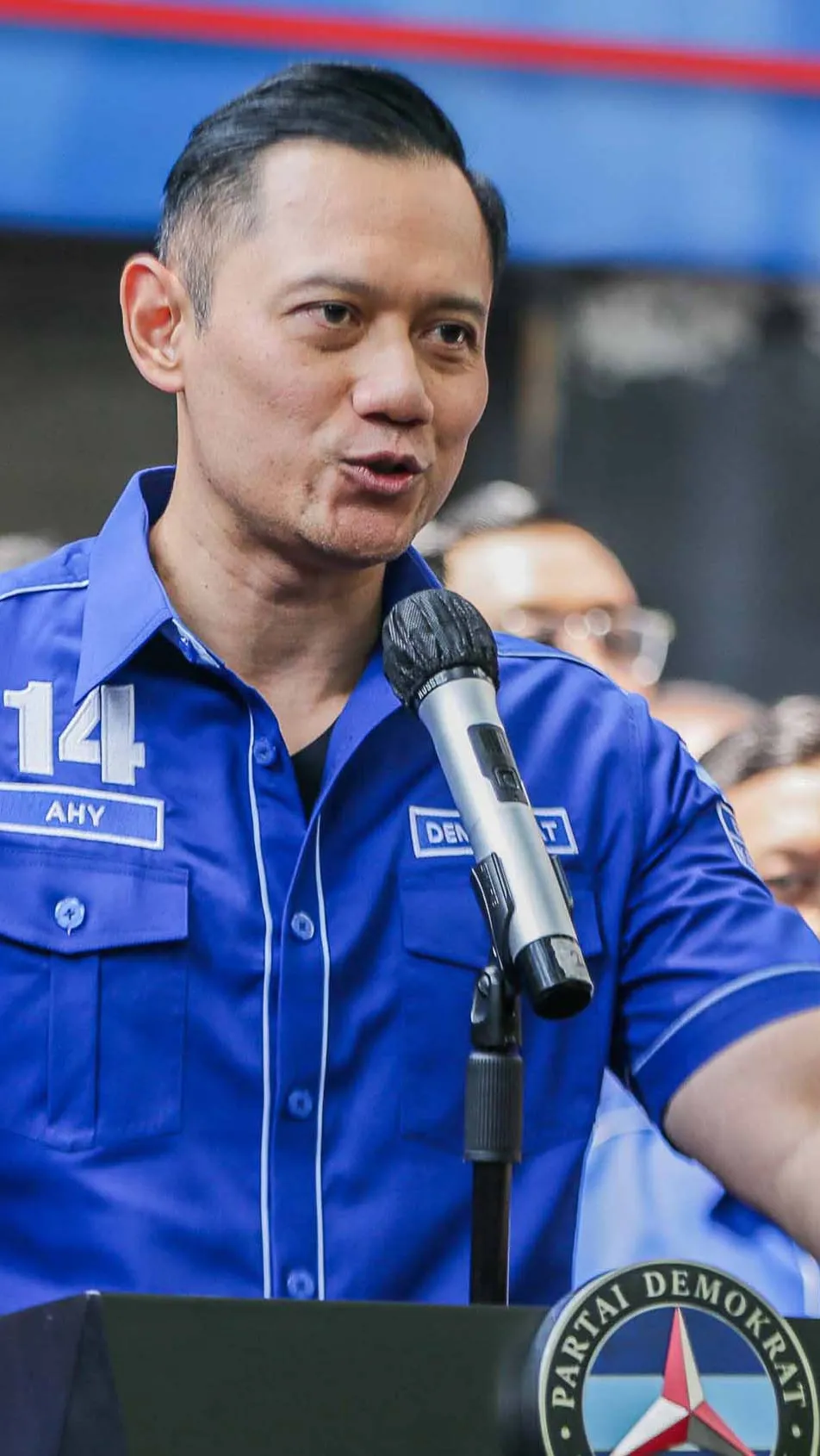 AHY Pamerkan Tiga Hasil Survei di Depan Prabowo: Kita Unggul 42-45 persen, Bisa Menang Satu Putaran<br>
