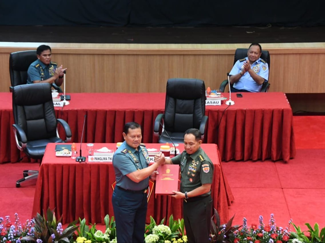 Pesan Panglima TNI Laksamana TNI Yudo Margono ke Prajurit di Ujung Masa Jabatan