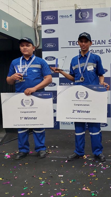 Inilah Para Juara Ford Technician Skill Competition 2023.