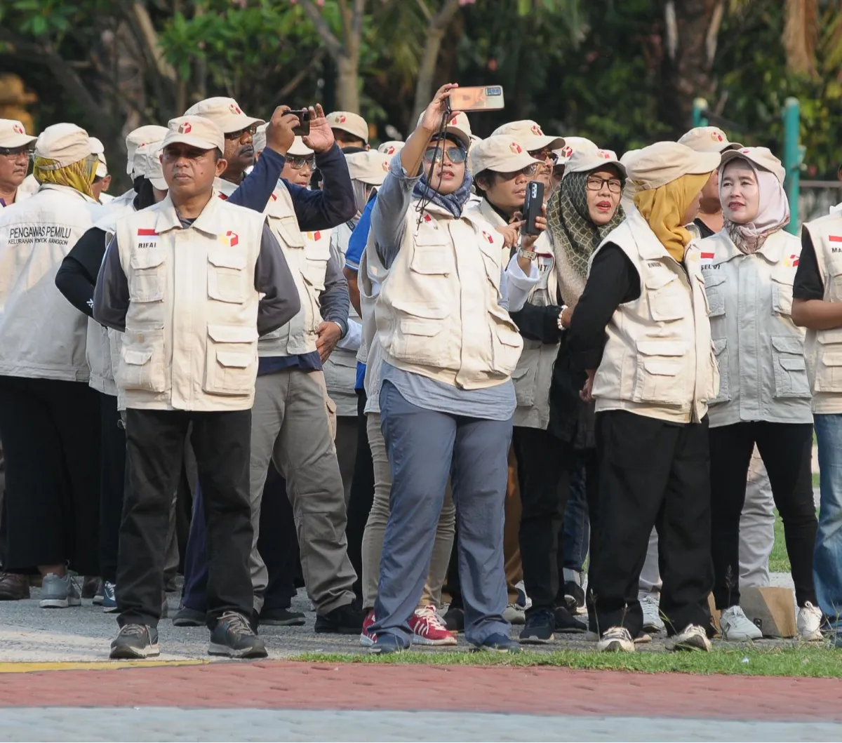 FOTO: Apel Deklarasi Pemilu Damai 2024: ASN Suarakan Kesiapannya untuk Netral