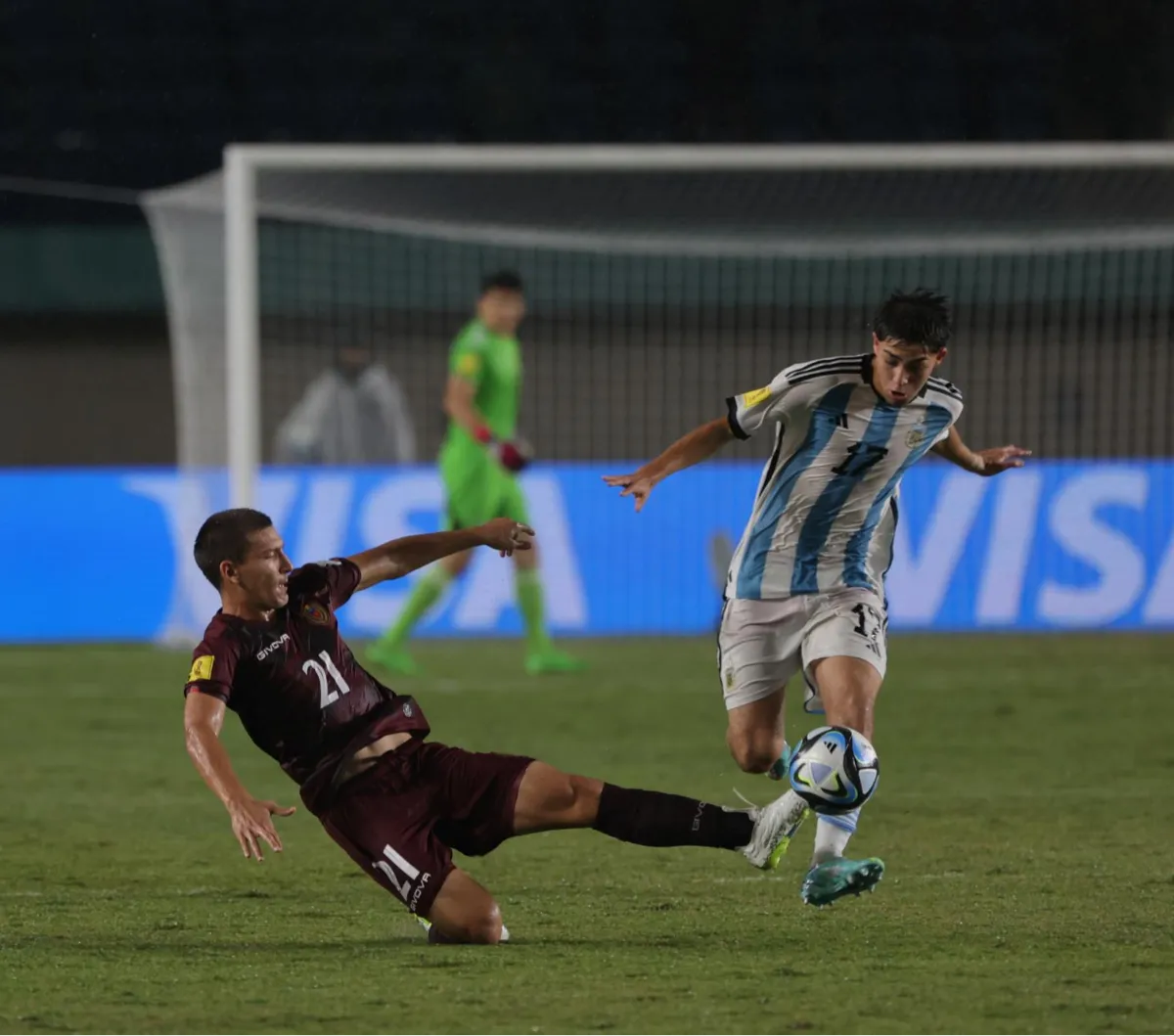 FOTO: Aksi Timnas Argentina Bungkam Venezuela 5-0 hingga Lolos ke Babak Perempat Final Piala Dunia U-17 2023