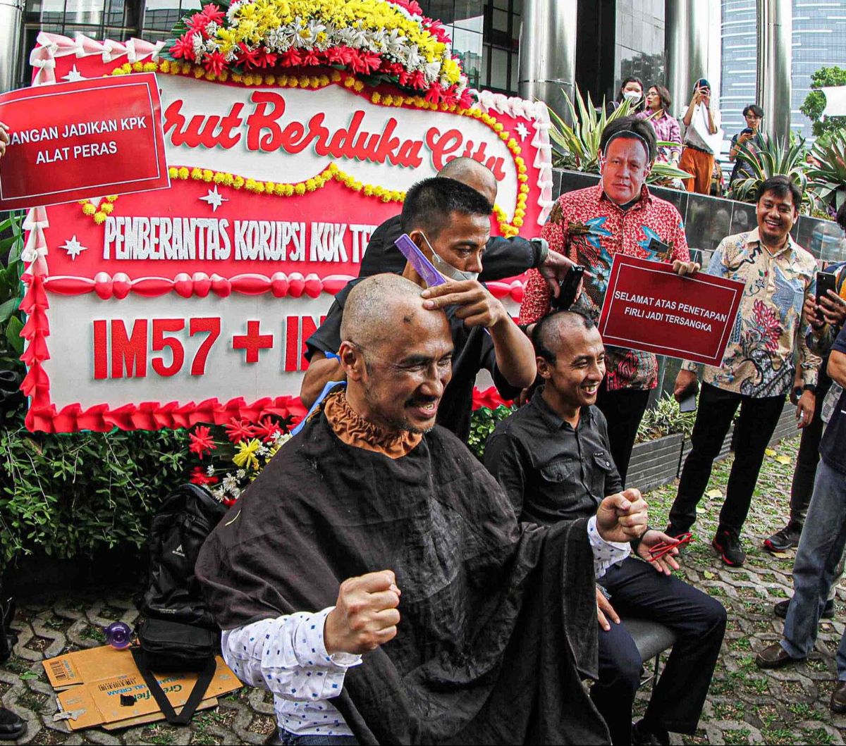 FOTO: Firli Bahuri Jadi Tersangka, Abraham Samad Hingga Novel Baswedan ...