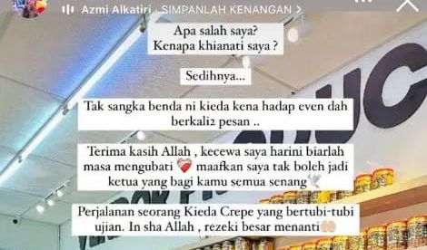 Apa yang telah saya lakukan untuk pantas mendapatkan pengkhianatan ini?