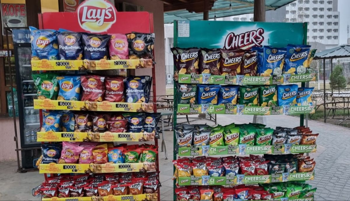 1. Keripik Kentang Kemasan
