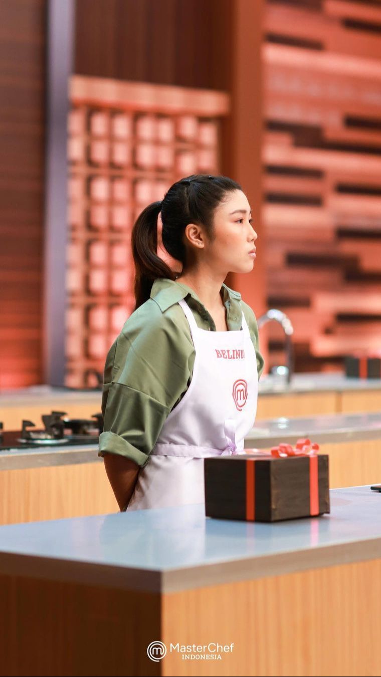 Beginilah gaya Belinda Masterchef yang begitu cantik dan stylish.