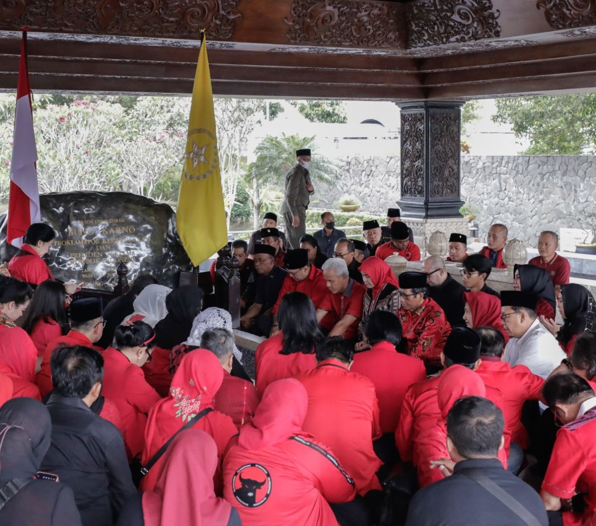 Ini Alasan Megawati Ajak Ganjar Dan Mahfud Ziarah Ke Makam Bung Karno