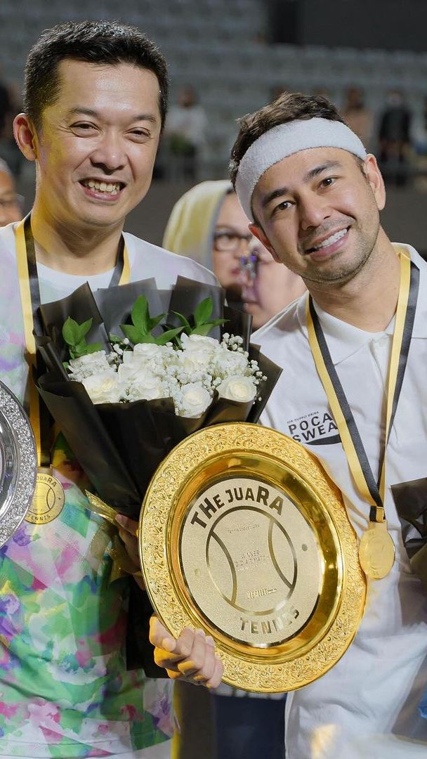 10 Adu Mewah Rumah Raffi Ahmad VS Taufik Hidayat, Menang Tanding Tenis The Juara!