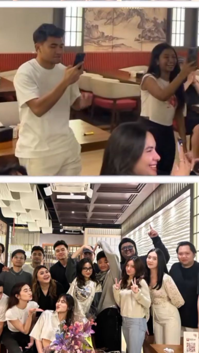 Bahkan, Asnawi tak segan mengunggah momen itu di instagram storynya.
