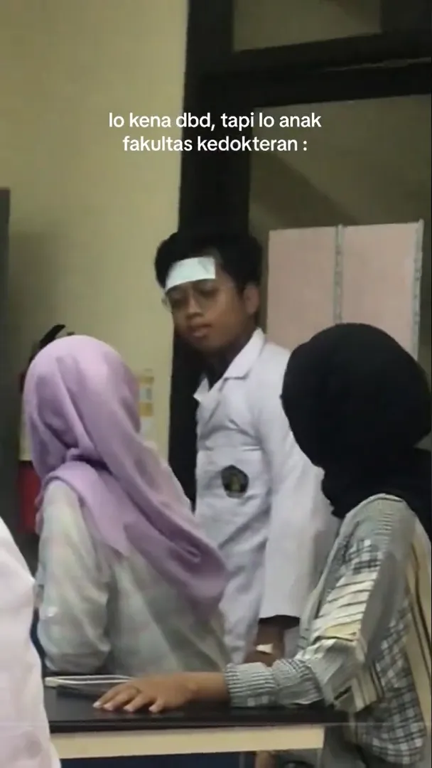 Demi Absensi Praktikum, Mahasiswa Kedokteran Ini Tetap Berangkat Kuliah Meski Sakit DBD