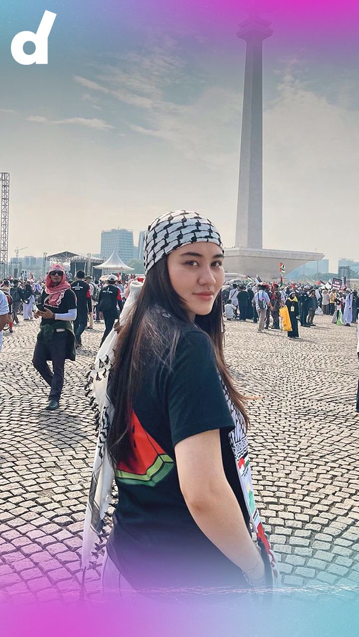 Deretan Artis yang Turut Aksi Bela Palestina di Monas 