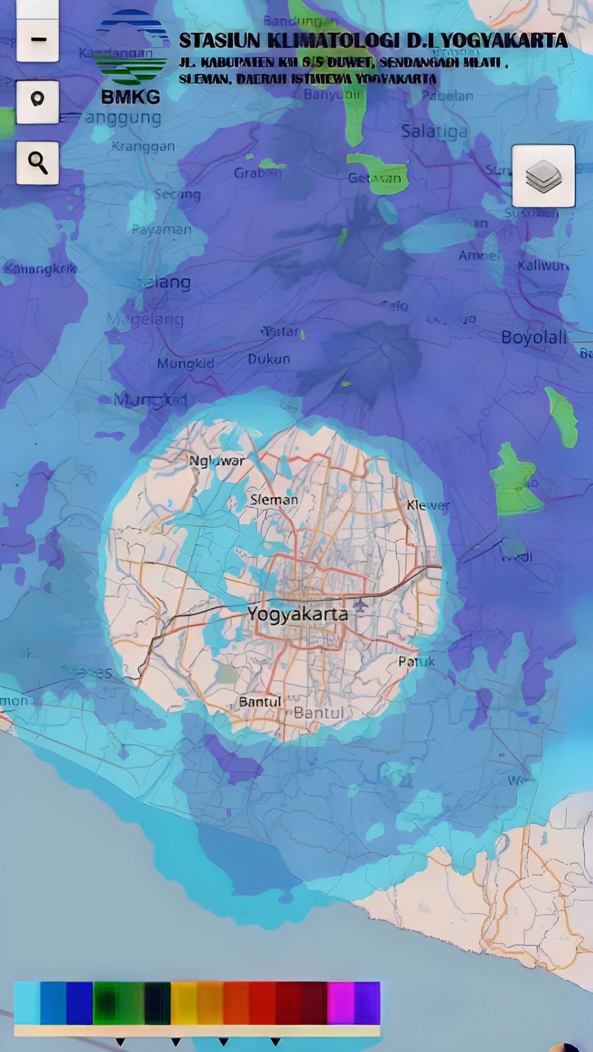 Viral Penampakan Langit Jogja
