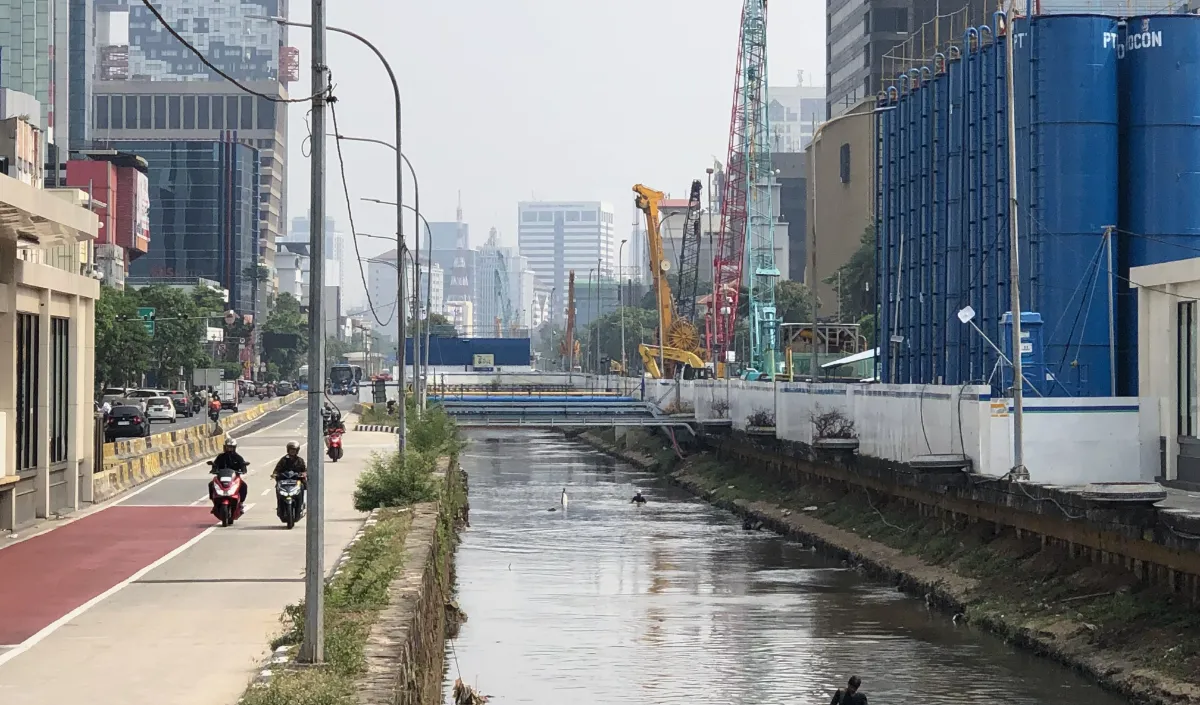Sementara itu, teman Udin sekaligus ojek online, Mumu, menimpali bahwa jumlah ikan yang hanyut mencapai ratusan.<br>