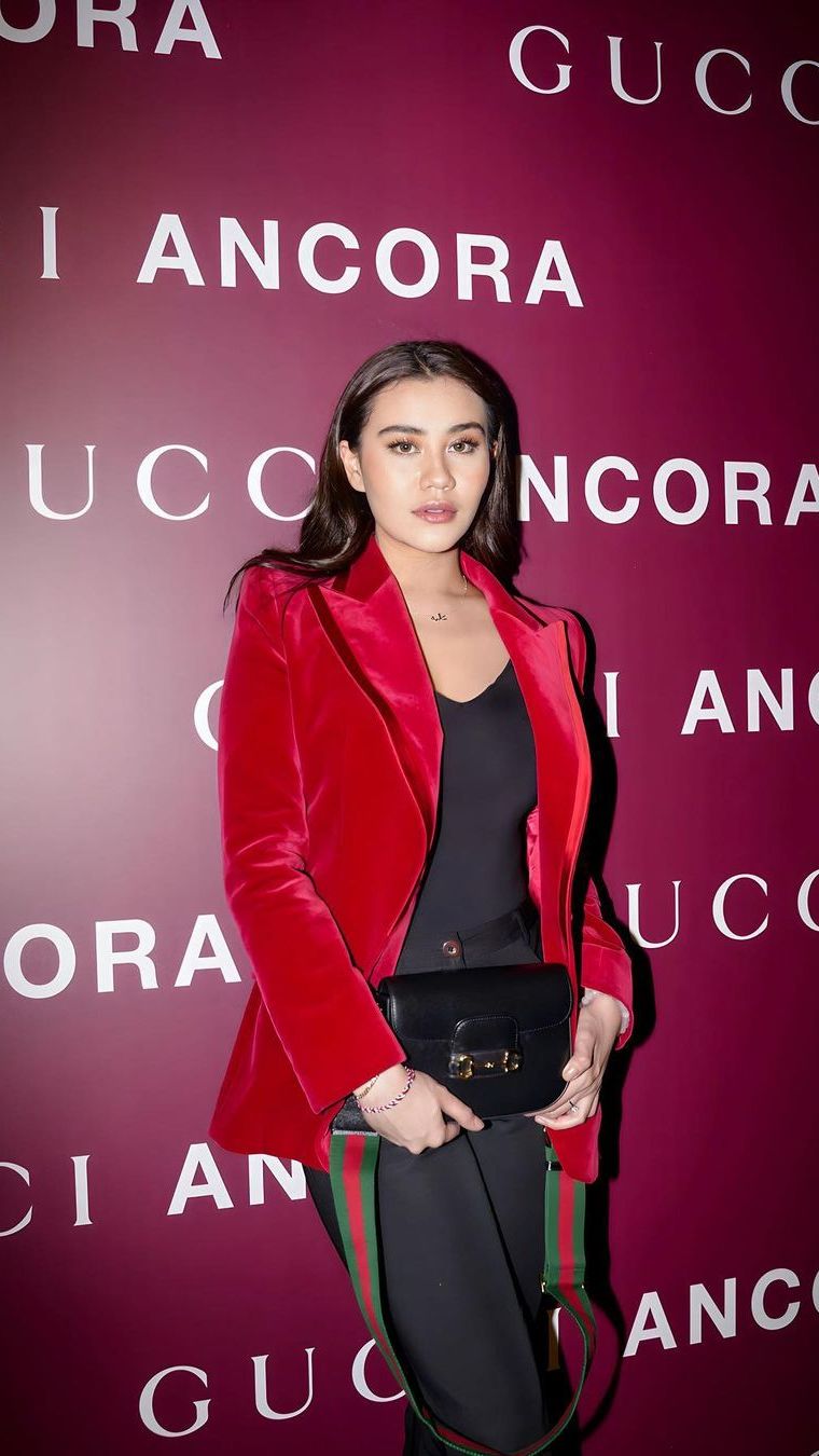 Aaliyah memang memiliki gaya yang modis dan cantik. Ia juga kerap hadir di berbagai event brand-brand kelas dunia.